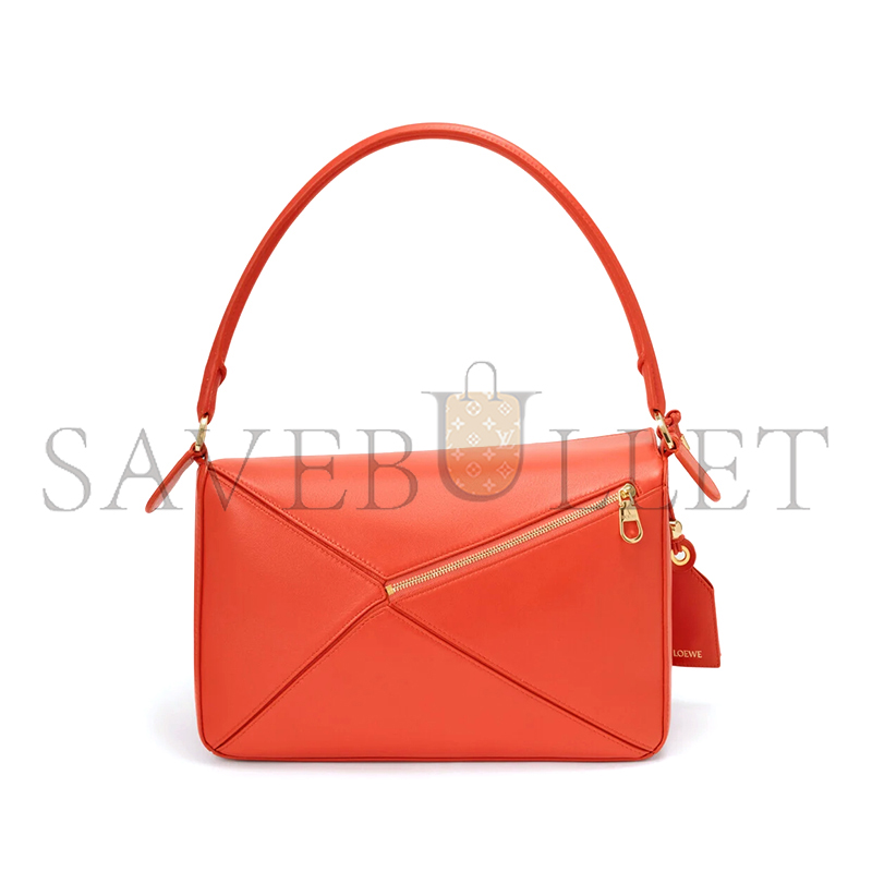 LOEWE MEDIUM FEATHERLIGHT PUZZLE BAG IN NAPPA LAMBSKIN A510PLMX02 (29*19.5*12cm)